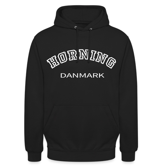CityShirt - Hoodie - Hørning - sort