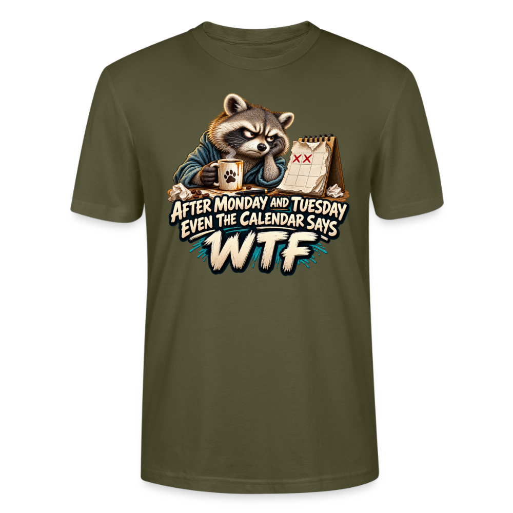 CityShirts - T-shirt - Even the calendar says WTF - CS014 - khaki