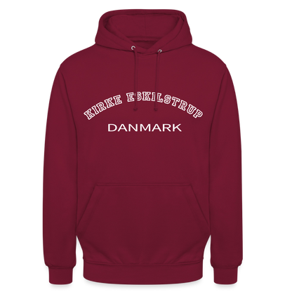 CityShirt - Hoodie - Kirke Eskilstrup - bordeaux