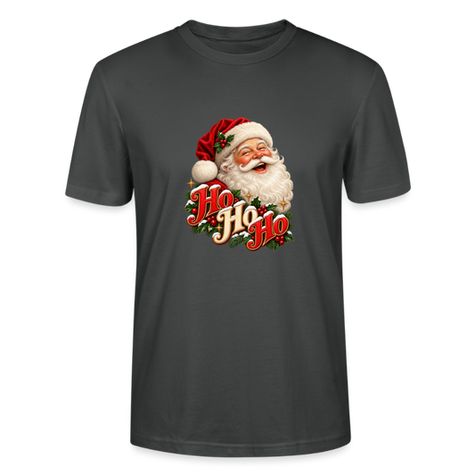 CityShirts - T-shirt - Ho Ho Ho – julemandens grin - CS063 - charcoal