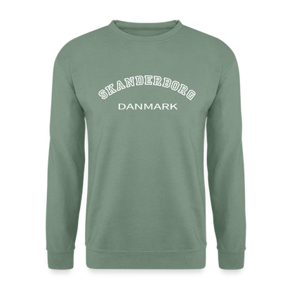 CityShirt - Sweatshirt - Skanderborg - grågrøn