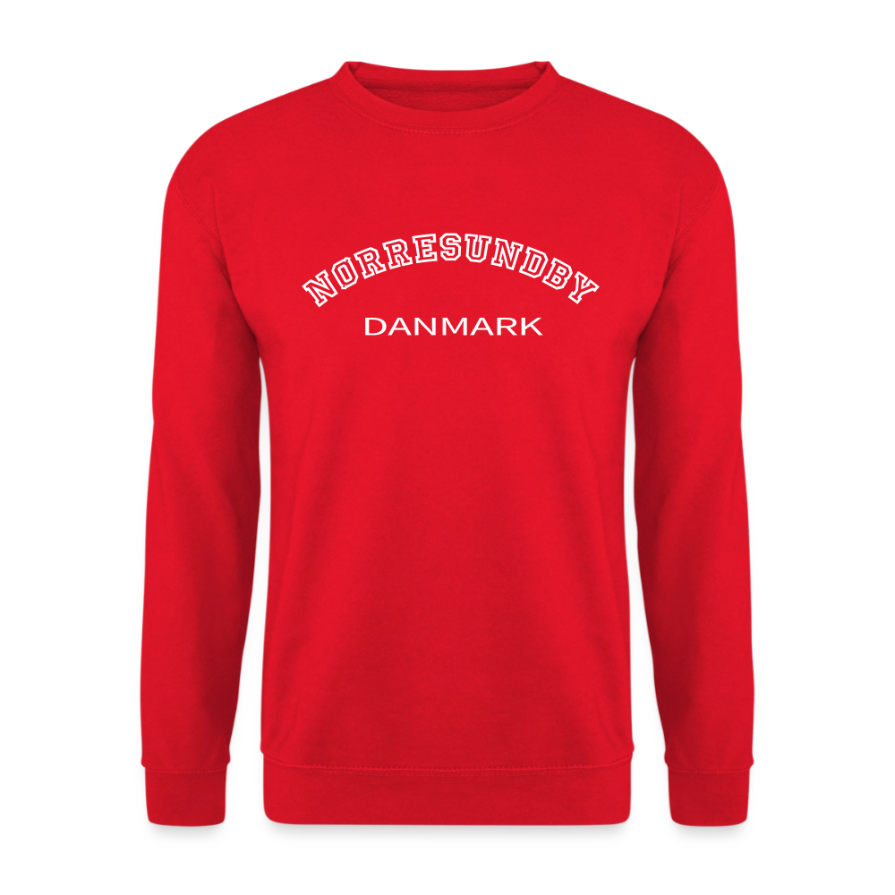 CityShirt - Sweatshirt - Nørresundby - rød