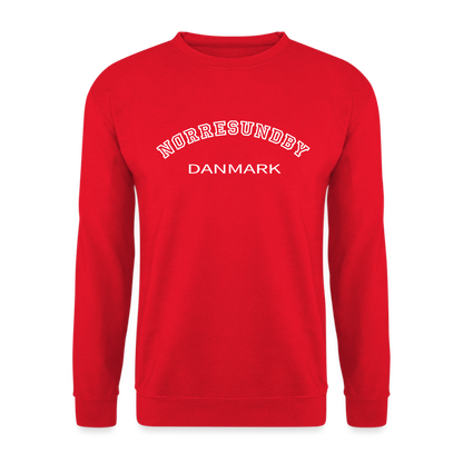 CityShirt - Sweatshirt - Nørresundby - rød