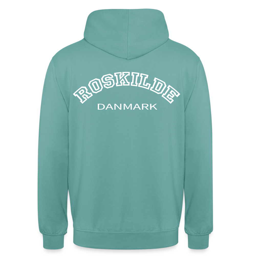 Hættetrøje unisex - Roskilde - pastelturkis