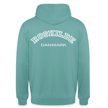 Hættetrøje unisex - Roskilde - pastelturkis