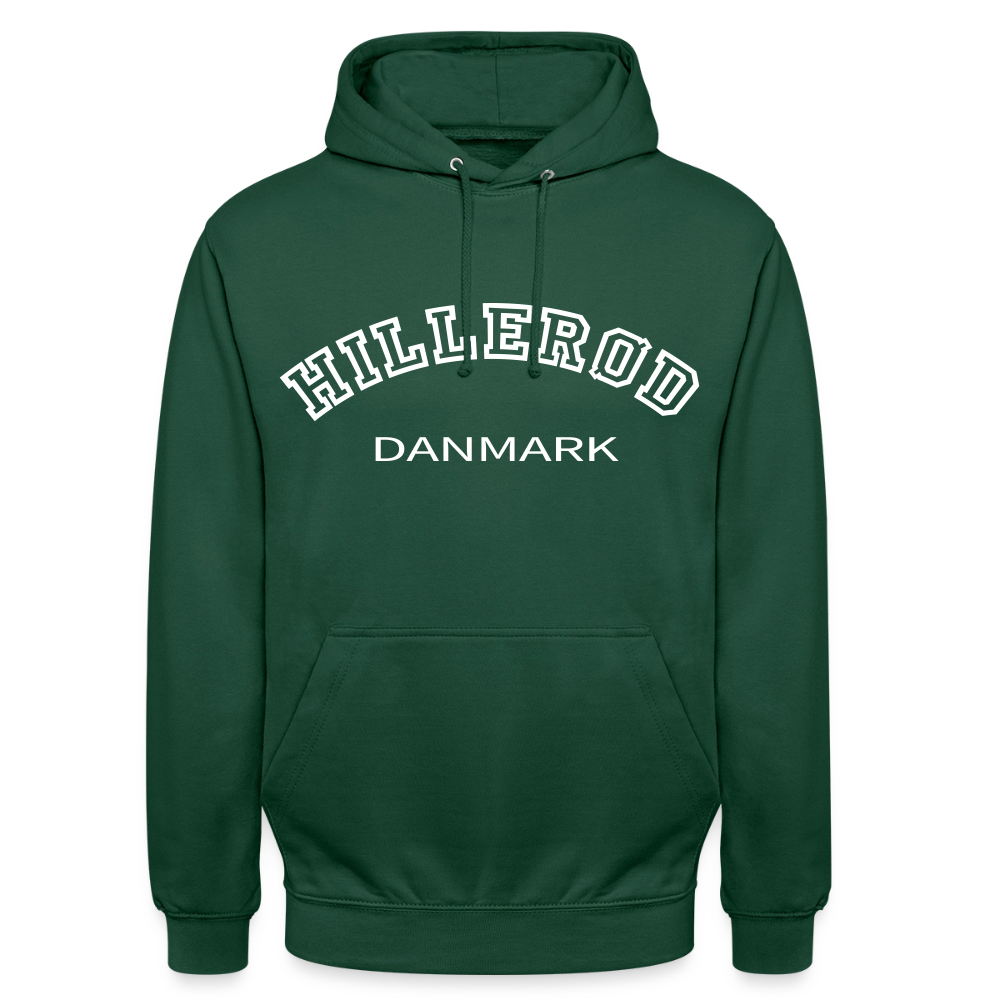CityShirt - Hoodie - Hillerød - flaskegrøn
