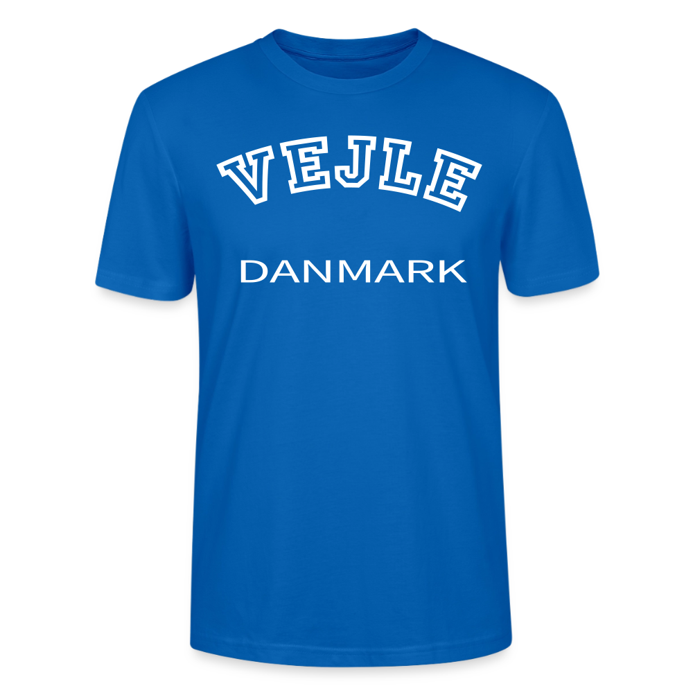 CityShirt - T-shirt - Vejle - påfugleblå
