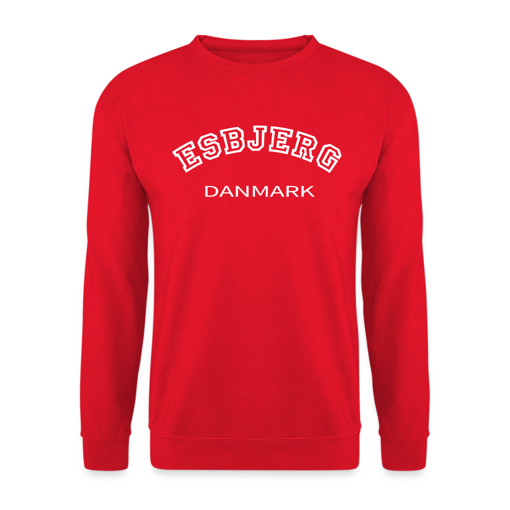 CityShirt - Sweatshirt - Esbjerg - rød