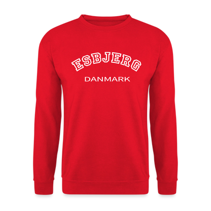 CityShirt - Sweatshirt - Esbjerg - rød