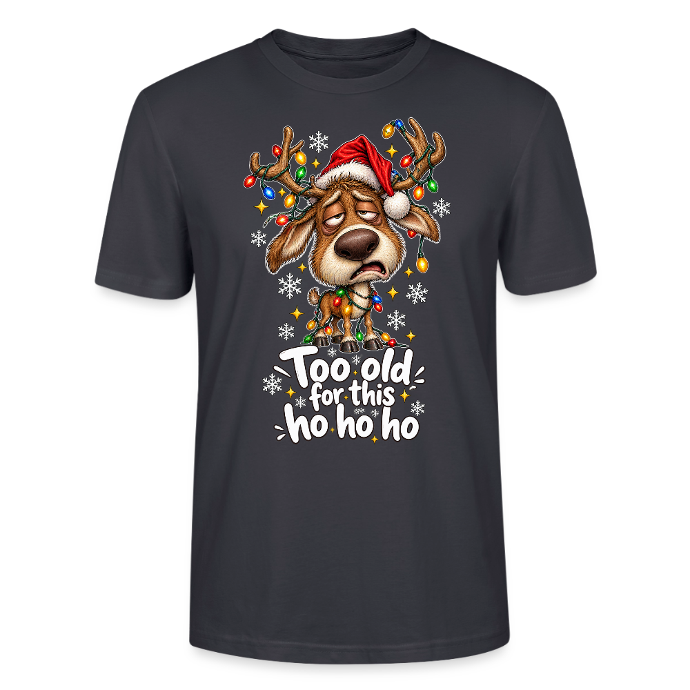 JuleShirt - mørk gråblå