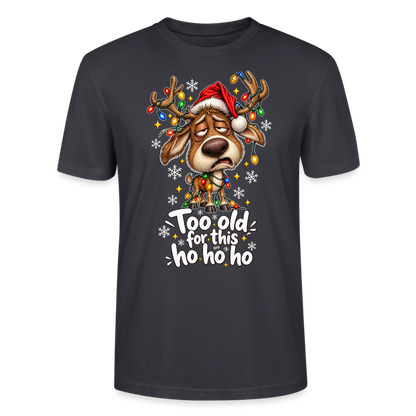 JuleShirt - mørk gråblå