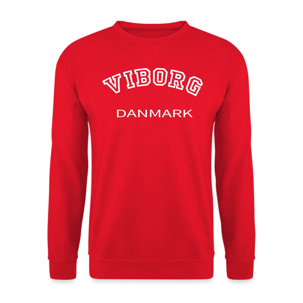 CityShirt - Sweatshirt - Viborg - rød