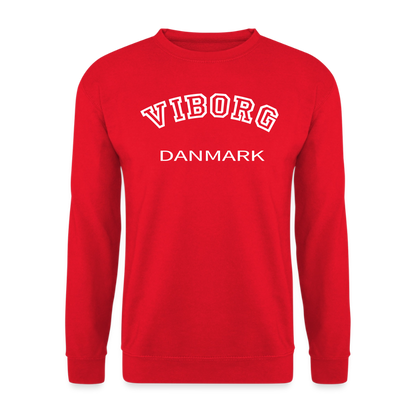 CityShirt - Sweatshirt - Viborg - rød