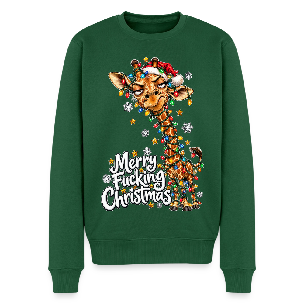 JuleShirt - flaskegrøn