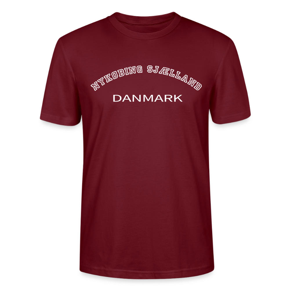 CityShirt - T-shirt - Nykøbing Sjælland - burgunder-rød