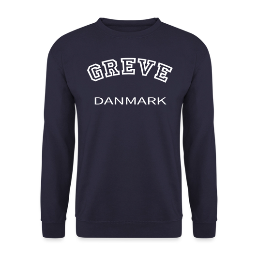 CityShirt - Sweatshirt - Greve - marineblå