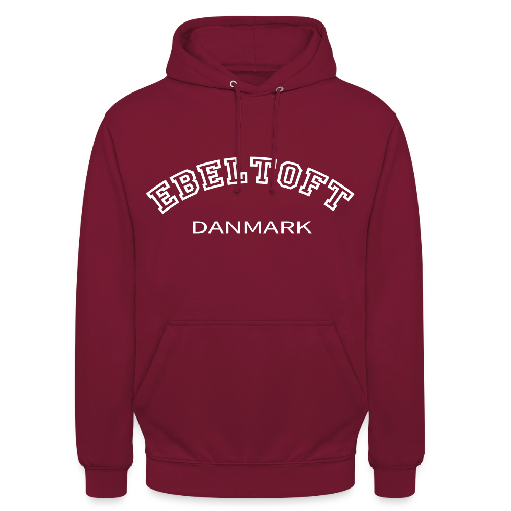 CityShirt - Hoodie - Ebeltoft - bordeaux