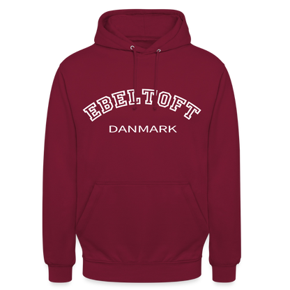 CityShirt - Hoodie - Ebeltoft - bordeaux