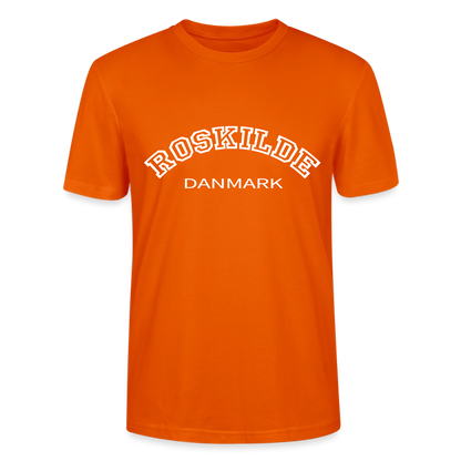 T-shirt unisex - Roskilde - mørk orange