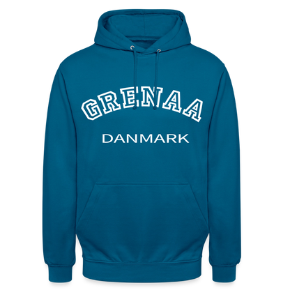 CityShirt - Hoodie - Grenaa - dybt havblå 