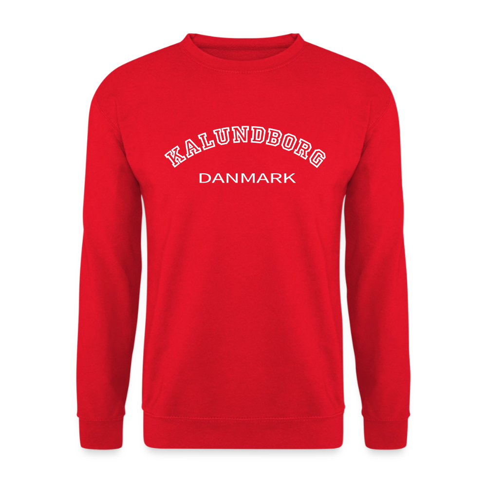 CityShirt - Sweatshirt - Kalundborg - rød
