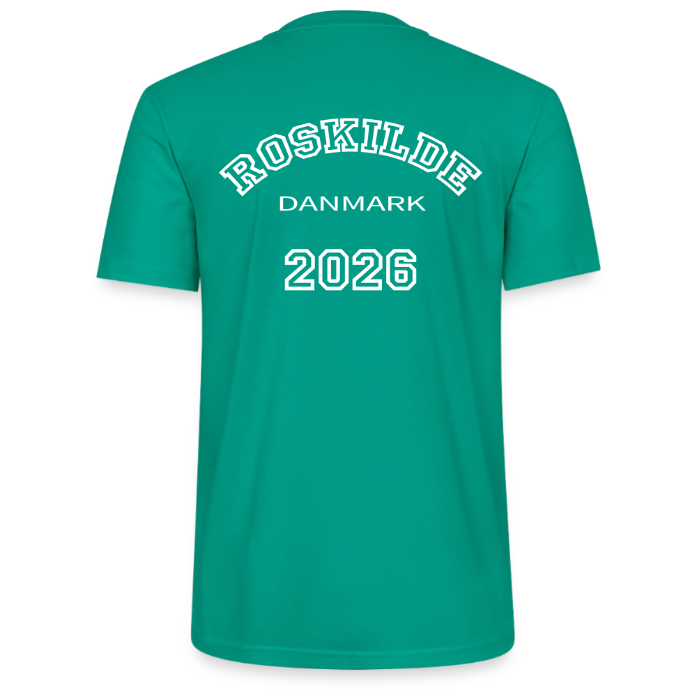 T-shirt unisex - Roskilde 2026 - blågrøn