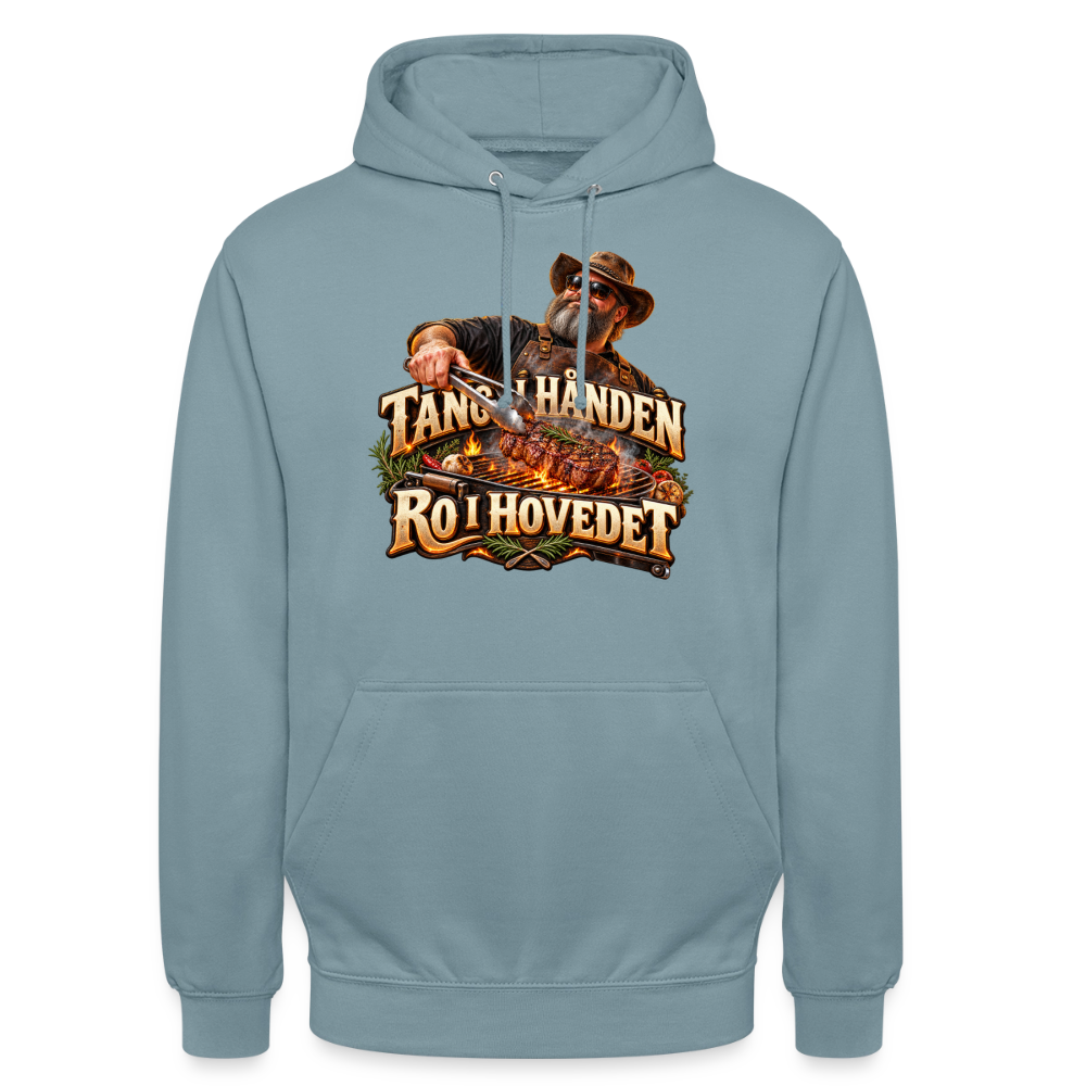 CityShirts - Hoodie - Tang i hånden – Ro i hovedet - CS050 - gråblå