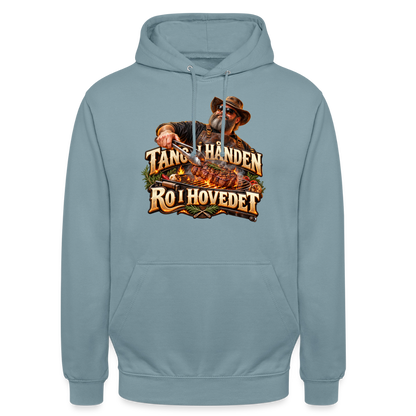 CityShirts - Hoodie - Tang i hånden – Ro i hovedet - CS050 - gråblå