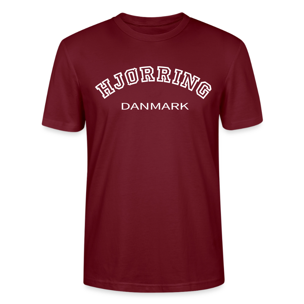 CityShirt - T-shirt - Hjørring - burgunder-rød