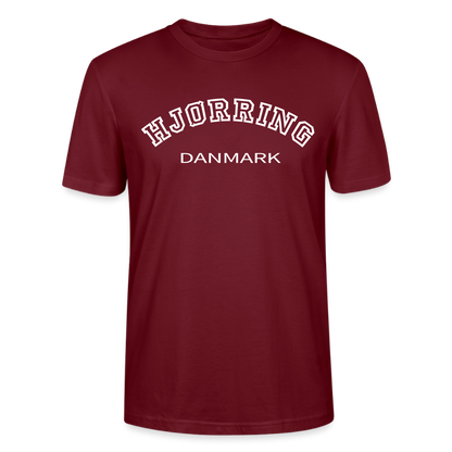 CityShirt - T-shirt - Hjørring - burgunder-rød