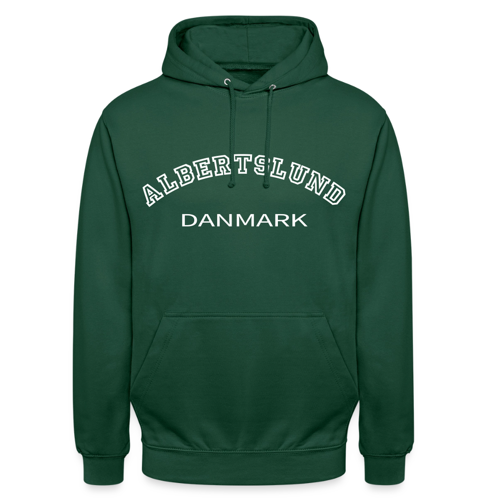 CityShirt - Hoodie - Albertslund - flaskegrøn