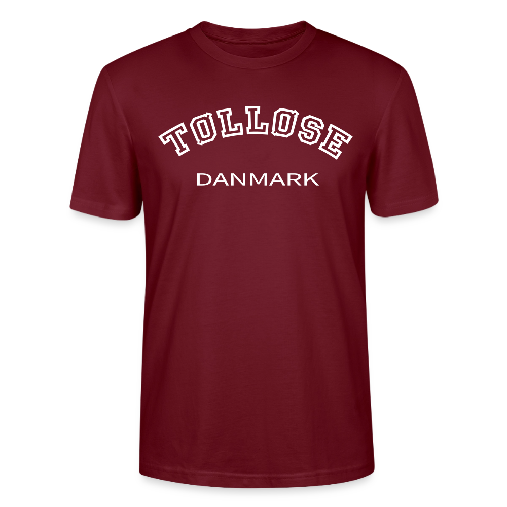 CityShirt - T-shirt - Tølløse - burgunder-rød