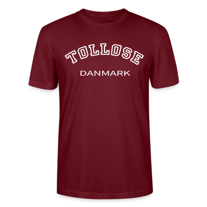 CityShirt - T-shirt - Tølløse - burgunder-rød