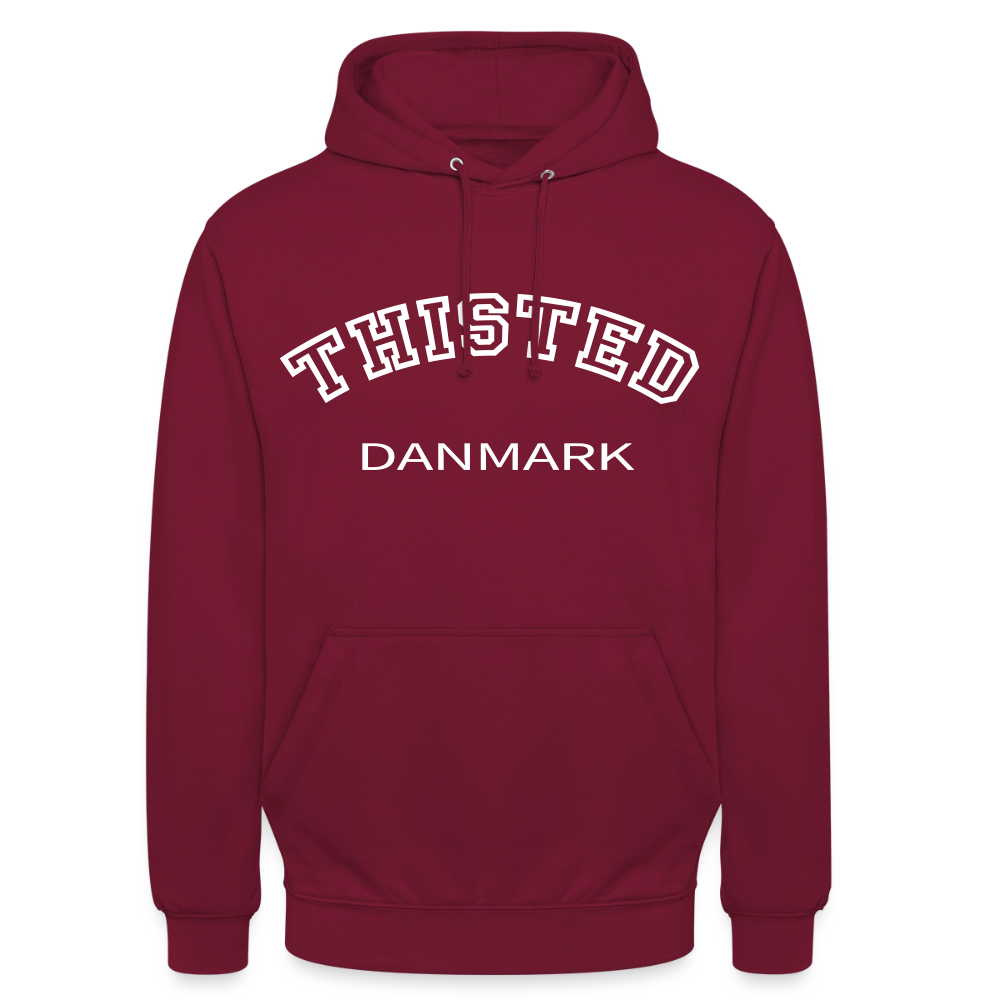 CityShirt - Hoodie - Thisted - bordeaux