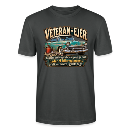 CityShirts - T-shirt - Veteran-ejer - CS017 - charcoal