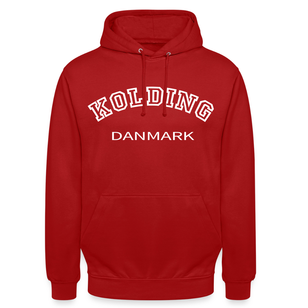 CityShirt - Hoodie - Kolding - rød