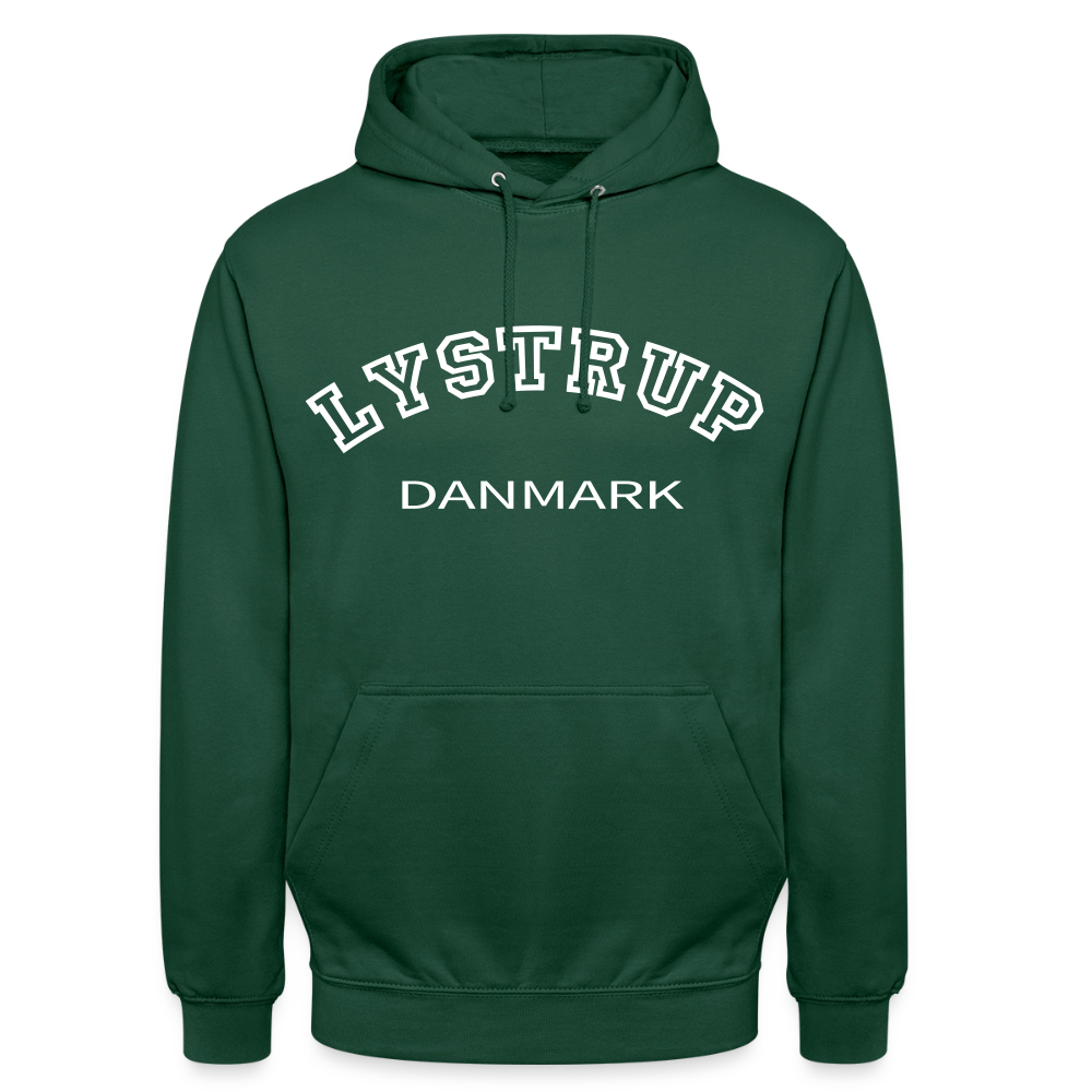 CityShirt - Hoodie - Lystrup - flaskegrøn