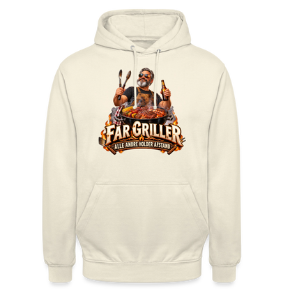 CityShirts - Hoodie - Far griller – Alle andre holder afstand - CS055 - vaniljemilkshake