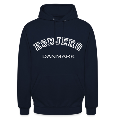 CityShirt - Hoodie - Esbjerg - marineblå
