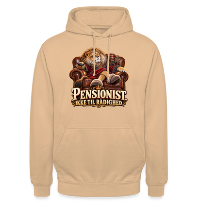 CityShirts - Hoodie - Pensionist. Ikke til rådighed. - CS030 - fersken