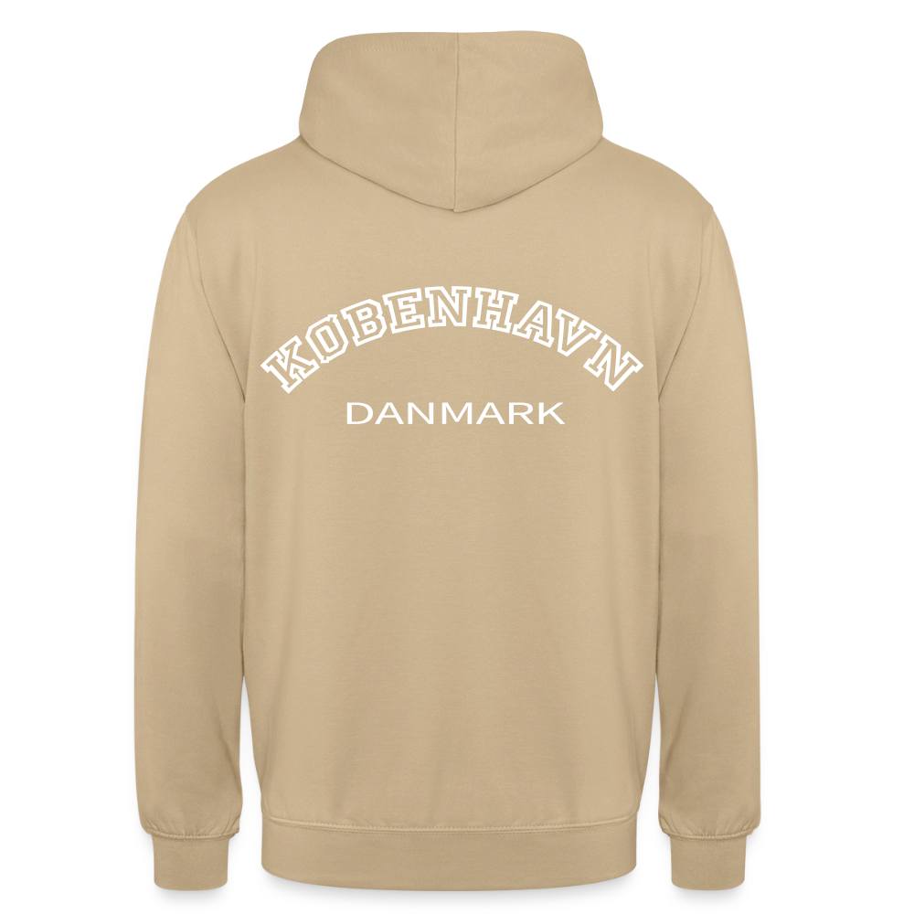Hættetrøje unisex - København - beige