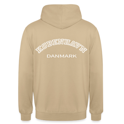 Hættetrøje unisex - København - beige