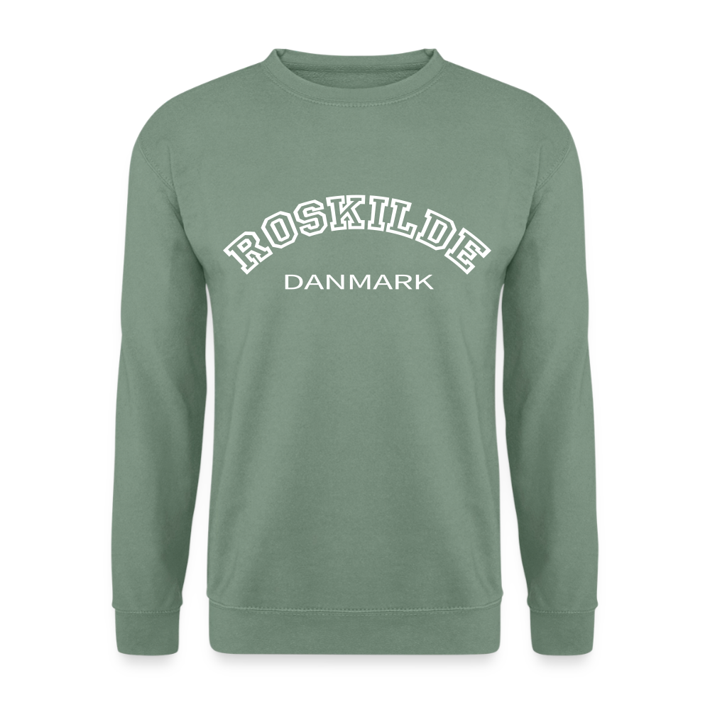 Sweatshirt unisex - Roskilde - grågrøn