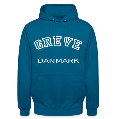 CityShirt - Hoodie - Greve - dybt havblå 