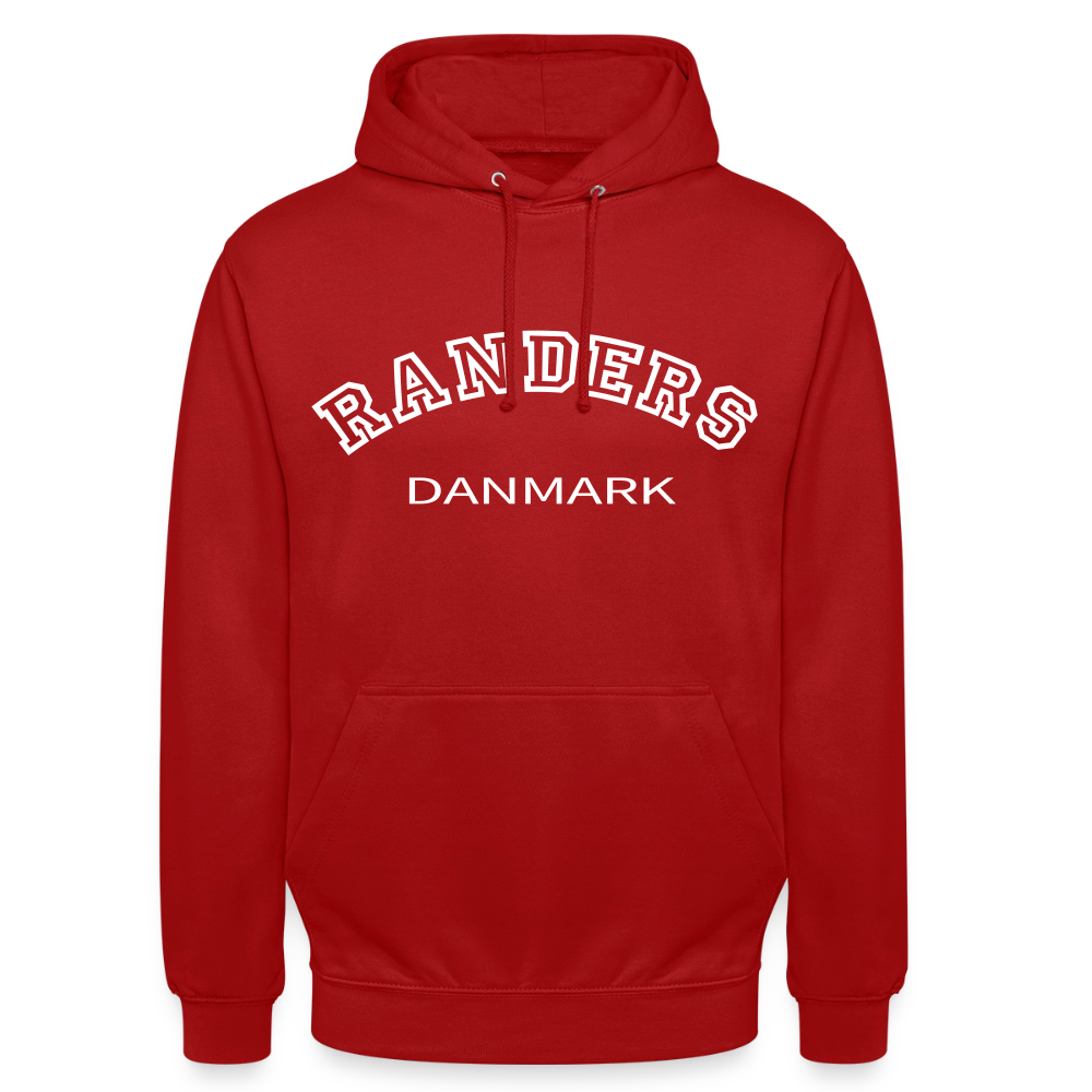 CityShirt - Hoodie - Randers - rød