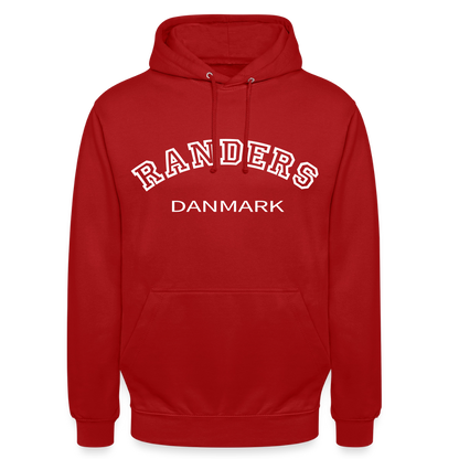 CityShirt - Hoodie - Randers - rød