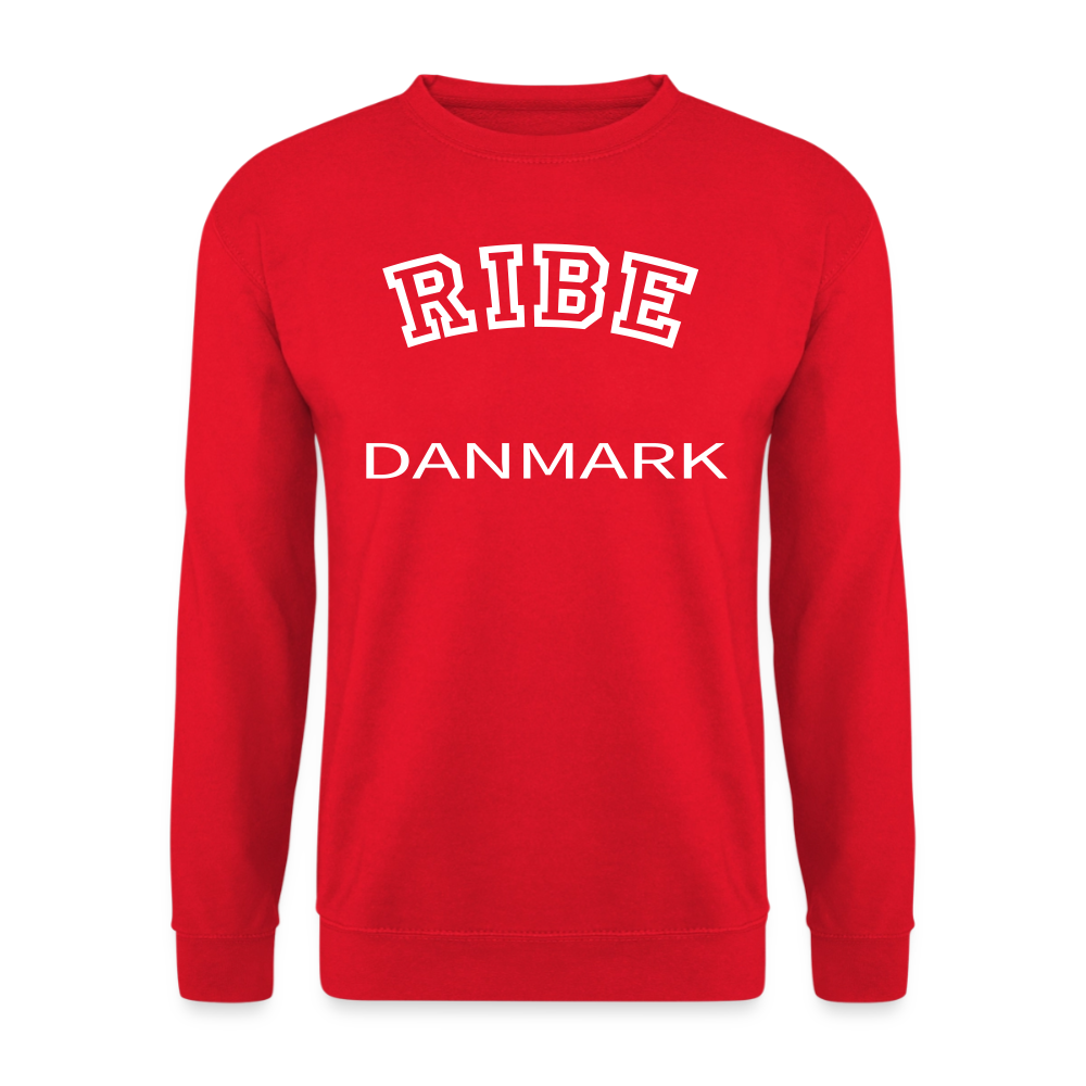 CityShirt - Sweatshirt - Ribe - rød