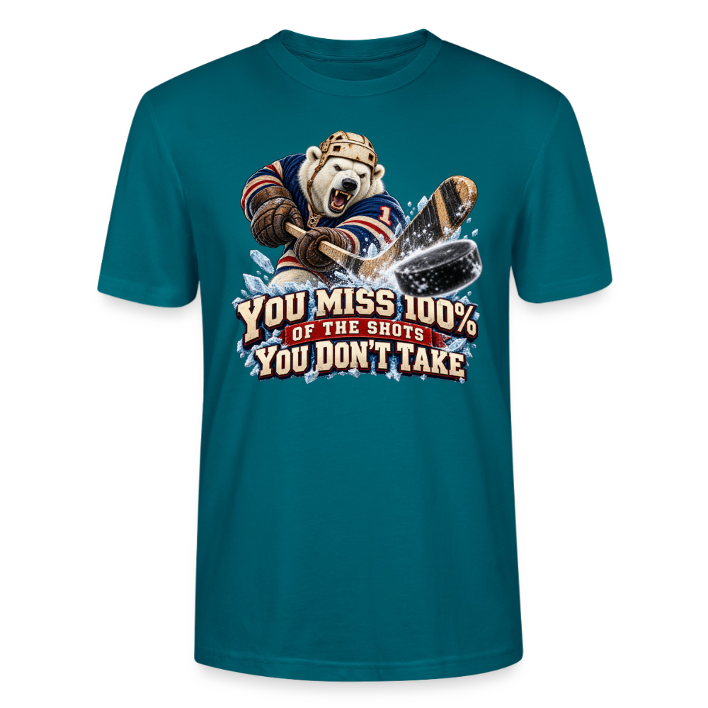 CityShirts - T-shirt - Take the shot - CS001 - havblå