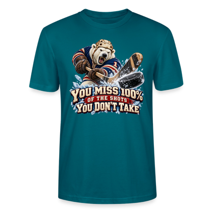 CityShirts - T-shirt - Take the shot - CS001 - havblå