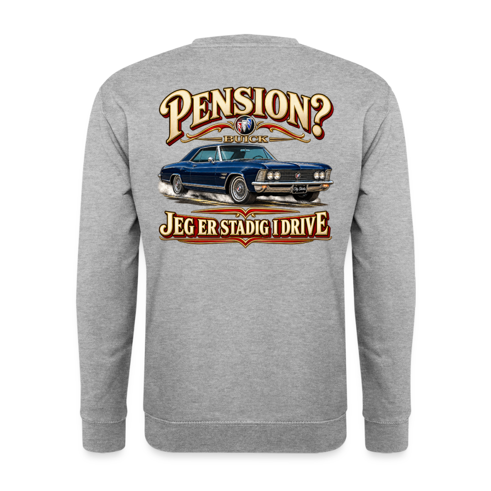 Carshirt 205 Buick - hvidgrå meleret